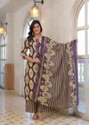 K 1176 By Naisha Cotton Printed Kurti With Bottom Dupatta 